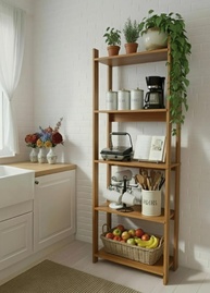 Estante Organizadora Industrial NATURE - Prateleira Moderna para Sala, Quarto, Cozinha e Escritório - imagem 1