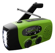 Rádio de Emergência Solar 1200mAh com Lanterna LED - Essencial para Aventuras e Imprevistos - imagem 1