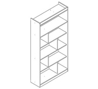 Estante Livreiro Chico Branco - Design Moderno e Espaçoso para Ambientes Residenciais - imagem 5