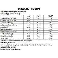 Golden Milk BR Spices: Curcuma e Bem-Estar 100g - imagem 2