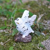 Estatueta de Coruja para Decoração de Jardim - Resistente e Elegante para Ambientes Externos - imagem 3