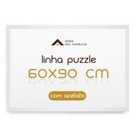 Moldura 60x90 com Acetato Branco - Decore com Estilo e Proteção - imagem 2