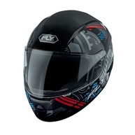 Capacete Moto Fechado Fly F-9 Preto e Azul: Segurança e Estilo para Você! - imagem 3