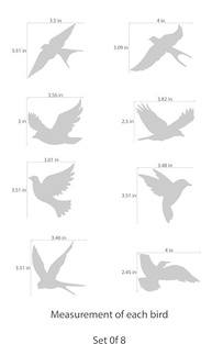 Adesivos de Pássaros Anticolisão para Janelas - Proteja Aves com Estilo e Segurança - imagem 4