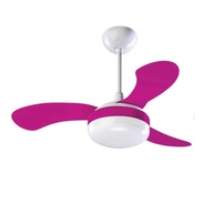 Ventisol Ventilador de Teto Petit Premium Rosa 220V – Estilo e Refrescância com Design Moderno - imagem 1