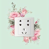 Adesivos Decorativos para Interruptores com Design Floral - Transforme Sua Casa com Estilo e Natureza - imagem 5