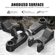 Kit Rebaixamento Alumínio NICECNC Yamaha Raptor 700/700R - Performance e Estilo - imagem 5