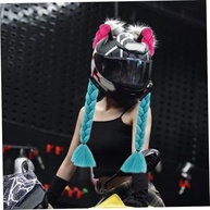 Tranças de Capacete Divertidas: Estilo Único e Personalidade para Sua Moto! - imagem 4