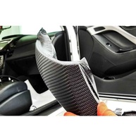 Envelopamento Fibra de Carbono Preto 140x50cm: Estilo Esportivo e Proteção para Carros e Motos - imagem 4
