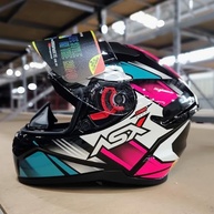 Combo Capacete Feminino ASX City Start + Viseira Fumê Original - Proteção e Estilo para Motociclistas - imagem 3