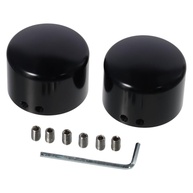 Tampas de Porca de Eixo Dianteiro BYOBYO para Harley: Estilo e Proteção Premium - imagem 1