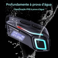 Fone de Ouvido Bluetooth 5.3 para Capacete de Moto: Segurança e Liberdade na Estrada - imagem 5