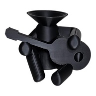 Suporte Violão Alexa Echo Dot 4ª e 5ª Geração - Design Exclusivo Preto - imagem 5