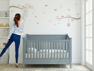Adesivo de Parede Infantil Galhos e Pássaros - Decoração Divertida e Fácil de Aplicar - imagem 4