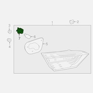 Kit 2 Soquetes de Lâmpada de Estacionamento para Toyota RX350 - Durabilidade e Fácil Instalação - imagem 3