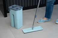 Flat Mop com 1 Refil Extra - Limpeza Fácil e Eficiente com Microfibras - imagem 3