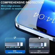 Kit 3 Películas de Vidro iPhone: Proteção Máxima e Fácil - imagem 3