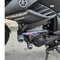 Protetor Stunt Race para Yamaha Fazer 150, Factor 150 e 125 - Slider de Motor e Carenagem (Preto Brilho) - imagem 3