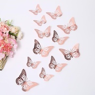 72 Peças de Decoração de Borboleta - Adesivos e Enfeites para Festas, Quartos e Artesanato - imagem 1