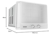 Ar Condicionado Janela 7500 BTUs Consul CCB07FB 220V com Design Moderno e Filtro Anti-Bactéria - imagem 3