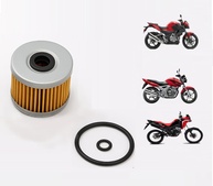 Filtro de Óleo Honda CB 300, XRE 300, Twister, Tornado e Falcon + Anéis de Vedação - imagem 1