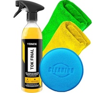 Kit Automotivo Carnaúba Tok Final Vonixx 500ml + Toalhas e Aplicador - Brilho e Proteção Total - imagem 2