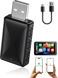 Adaptador Bahkol 2 em 1: Carplay e Android Auto Sem Fio para Seu Carro - imagem 1