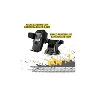 Suporte de Celular para Carro com Trava Automática e Giro 360° - Fixação Premium no Painel/Vidro - imagem 4