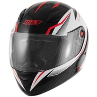 Capacete Moto Fechado Fokker Carbon X 56 Vermelho: Segurança e Estilo para Sua Pilotagem - imagem 1