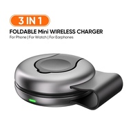Carregador 3 em 1 Sem Fio: Celular, Relógio e Fone - imagem 3