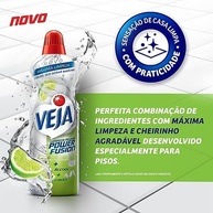 Veja Limpeza Pesada Power Fusion Pisos Limão 500mL - Fórmula Poderosa para Máxima Limpeza e Brilho - imagem 5
