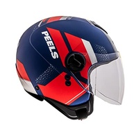 Capacete Peels Freeway 4Ever Azul Fosco/Vermelho - Segurança e Estilo na Sua Pilotagem - imagem 4