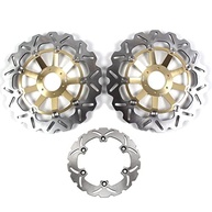 Discos de Freio Dianteiros e Traseiros Dourados Arashi para Honda CBR1100XX (1997-1998) - Performance e Durabilidade - imagem 2