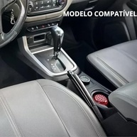 Kit Capa Manopla Câmbio Automático e Freio de Mão S10 2012-2025 (Linha Preta) - imagem 3