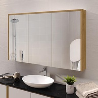 Espelheira Trindade 3 Portas com Amortecedores - Design Moderno e Funcionalidade - imagem 1