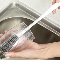 Escova de Silicone Macia para Limpeza Profunda de Garrafas e Mamadeiras - Design Ergonômico e Seguro - imagem 5