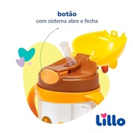 Copo Infantil com Canudo 300ml Girafa - Seguro, Ergonômico e Antivazamento - imagem 5