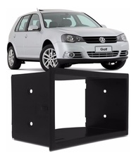 Moldura 2 Din 7" Fiamon: Upgrade Perfeito para VW Polo, Golf, Fox, Ecosport, Fiesta e Bora - Preta - imagem 1