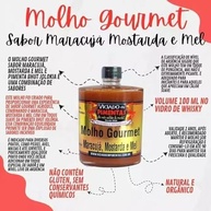 Molho De Pimenta Gourmet Sabor Maracujá Mostarda E Mel 100ml - imagem 4