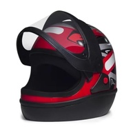 Capacete San Marino Vermelho Grafic - Proteção e Estilo para Todos os Gêneros - imagem 3