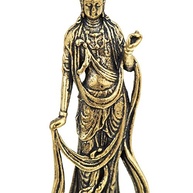 Estátua de Guan Yin em Cobre - Decoração Zen e Meditação - imagem 5