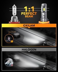 OXILAM Lâmpada LED H11/H8/H9: Iluminação 1000% Superior e Instalação em 3 Minutos - imagem 4