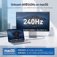 Cabo USB-C para HDMI 2.1 8K 48Gbps Cable Matters: Imersão Visual para Mac e Windows - imagem 3