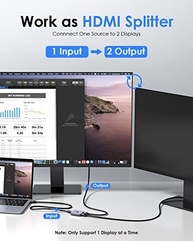 Divisor HDMI LENTION 4K@60Hz Bidirecional: Conecte e Amplie Sua Experiência Visual - imagem 4