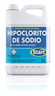 Hipoclorito de Sódio 10% 5L - Desinfetante Profissional Tira Lodo e Bactericida - imagem 2