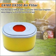 Kit 6 Filtros de Ar para Motores Honda GX160 (5.5HP) e GX200 (6.5HP) - Qualidade UAUS - imagem 3