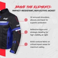 Jaqueta de Moto HWK 3G: Conforto, Segurança e Estilo para o Verão - imagem 5
