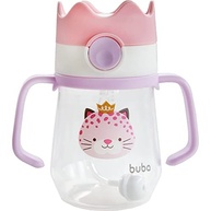 Copo com Canudo e Alça da Buba - Modelo Coroa Onça | Seguro, Ergonômico e Ideal para Bebês - imagem 2