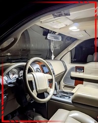 Kit Luz Interior LED Ford F250 F350 Super Duty 1999-2016: Iluminação Premium e Brilhante - imagem 4