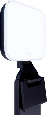 Iluminação de LED Premium Logitech Litra Glow para Streaming e Criação de Conteúdo com Tecnologia TrueSoft, Braço Ajustável e Controle por App, para PC/Mac - Preto - imagem 1